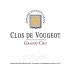 Domaine Drouhin-Laroze Clos de Vougeot Grand Cru 2022 Front Label