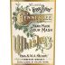 Nelson's Green Brier Hand Made Sour Mash Whiskey Front Label