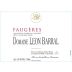 Domaine Leon Barral Faugeres 2018 Front Label
