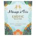 Menage a Trois Exotic Blend 2022 Front Label
