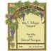 Nickel & Nickel John C. Sullenger Vineyard Cabernet Sauvignon 2009 Front Label