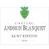 Chateau Andron Blanquet 2014 Front Label