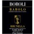 Boroli Barolo Brunella 2015 Front Label