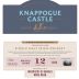 Knappogue 12 Year Marchesi di Barolo Cask Finish Single Malt Irish Whiskey Front Label