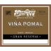 Bodegas Bilbainas Vina Pomal Gran Reserva 2012 Front Label