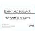 Jean-Marc Burgaud Morgon Corcelette 2023 Front Label