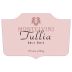 Tullia Brut Rose Front Label