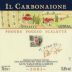 Poggio Scalette Il Carbonaione 2001 Front Label