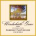 Windwhistle Grove Vintner's Cuvee Cabernet Sauvignon 2005 Front Label