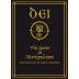 Dei Vin Santo di Montepulciano (375ML half-bottle) 2009 Front Label