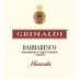 Grimaldi Luigino Barbaresco Manzola 2020 Front Label