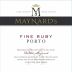 Maynard's Fine Ruby Port Front Label