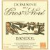 Domaine du Gros Nore Bandol Rouge 2004 Front Label
