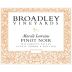 Broadley Marcile Lorraine Pinot Noir 2014 Front Label
