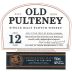 Old Pulteney 12 Year Single Malt Scotch Whisky Front Label