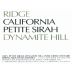 Ridge Dynamite Hill Petite Sirah 2004 Front Label