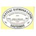 Chateau Raymond-Lafon Sauternes 2001 Front Label