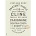 Cline Ancient Vines Carignane 2022 Front Label