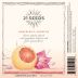 21 Seeds Grapefruit Hibiscus Blanco Tequila Front Label