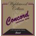 Wyldewood Cellars Wylde Valley Red Concord 2015 Front Label