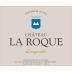 Chateau La Roque Languedoc Blanc 2018 Front Label