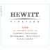 Hewitt Vineyard Double Plus Cabernet Sauvignon (torn label) 2009 Front Label