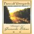 Boccali Vineyards & Winery Shangri-La Grenache Blanc 2009 Front Label
