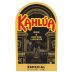 Kahlua Especial Coffee Liqueur Front Label