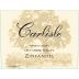 Carlisle Dry Creek Valley Zinfandel 2016 Front Label