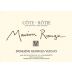 Georges Vernay Cote-Rotie Maison Rouge 2015 Front Label