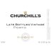 Churchill's Late Bottled Vintage Port 2016 Front Label
