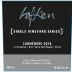 Lafken Carmenere 2018 Front Label