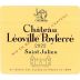 Chateau Leoville Poyferre 2022 Front Label
