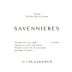 Chateau de Plaisance Savennieres 2020 Front Label