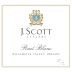 J. Scott Pinot Blanc 2016 Front Label