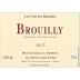 Domaine Jean-Claude Lapalu Brouilly La Croix des Rameaux 2017 Front Label