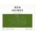 Ben Haines Blanc de Now 2021 Front Label