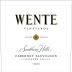 Wente Southern Hills Cabernet Sauvignon 2018 Front Label