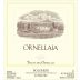 Ornellaia Bolgheri Superiore 2005 Front Label