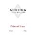Aurora Cabernet Franc 2014 Front Label