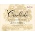 Carlisle Montafi Ranch Zinfandel 2008 Front Label