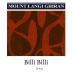 Mount Langi Ghiran Billi Billi Shiraz 2021 Front Label