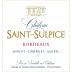 Chateau Saint Sulpice Rouge 2023 Front Label