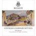Benanti Contrada Calderara Sottana Rosso 2022 Front Label