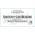 Domaine Chanson Savigny-les-Beaune Hauts Marconnets Premier Cru Blanc 2019 Front Label