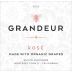 Grandeur Monterey Rose 2022 Front Label