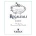 Regaleali Bianco 2020 Front Label