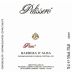 Pelissero Barbera d'Alba Piani 2021 Front Label