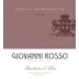Giovanni Rosso Donna Margherita Barbera 2016 Front Label
