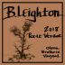 B. Leighton Petit Verdot 2018 Front Label